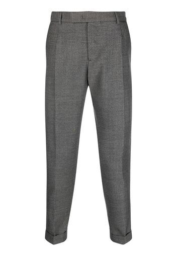 PT TORINO virgin-wool tapered trousers - Grigio