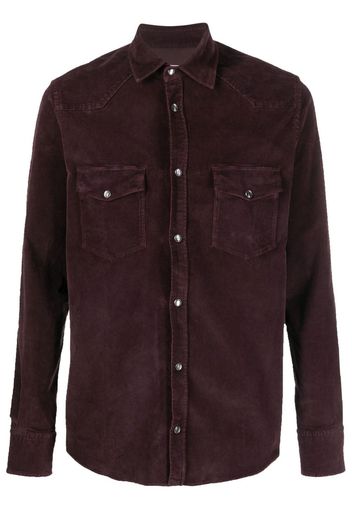 PT TORINO button-down shirt - Viola