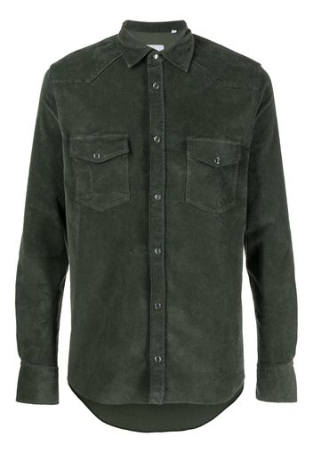 PT TORINO cotton shirt jacket - Verde