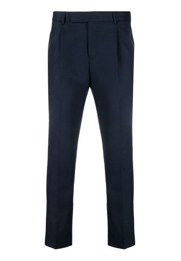 PT TORINO pleated tailored-cut trousers - Blu