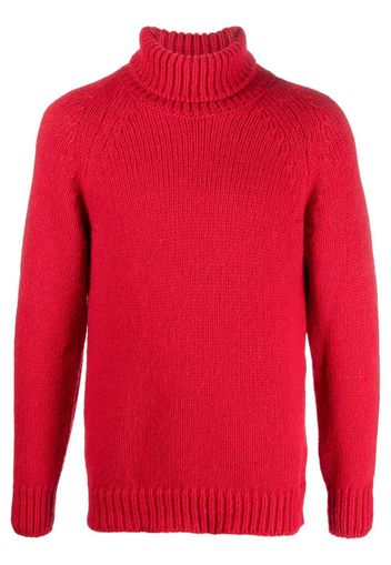 PT Torino chunky-knit wool-blend jumper - Rosso