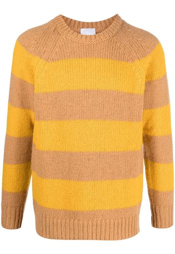 PT Torino horizontal-stripe wool jumper - Toni neutri