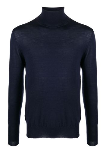 PT TORINO roll neck knitted jumper - Blu