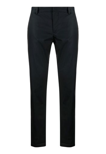 PT Torino mid-rise tailored cotton-blend trousers - Blu