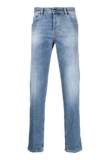 PT Torino stretch-cotton straight-leg jeans - Blu