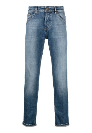 PT Torino distressed fitted jeans - Blu