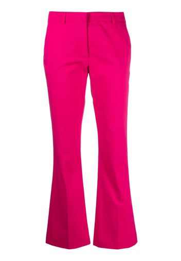 PT Torino mid-rise flared trousers - Rosa