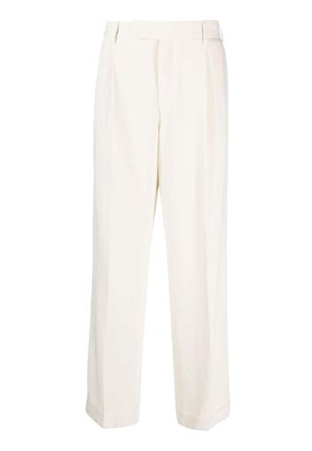 PT Torino pressed-crease tailored trousers - Toni neutri