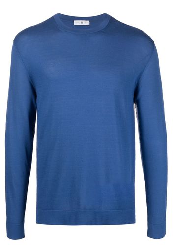 PT Torino cotton-silk blend knit jumper - Blu