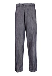 PT TORINO straight-leg tailored trousers - Blu