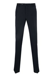 PT TORINO tailored virgin wool-silk trousers - Blu