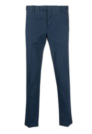 PT Torino straight-leg stretch-cotton trousers - Blu