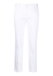 PT Torino straight-leg stretch-cotton trousers - Bianco