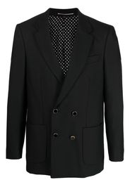 PT Torino double-breasted wool blazer - Nero