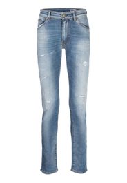 PT Torino low-rise faded jeans - Blu