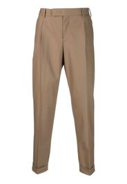 PT Torino mid-rise tailored trousers - Toni neutri