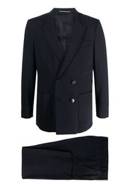 PT Torino notched-lapel double-breasted blazer - Blu