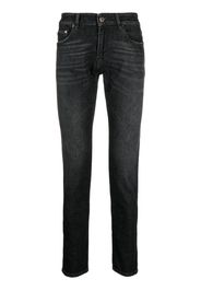 PT Torino logo-patch skinny-cut jeans - Nero
