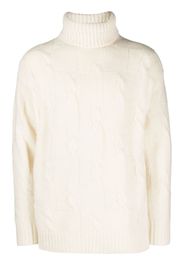 PT Torino roll-neck long-sleeved jumper - Toni neutri