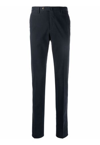 Pt01 straight leg chino trousers - Blu