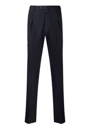 slim-fit tailored trousers