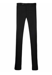 Pt01 pressed-crease slim-fit tailored trousers - Nero