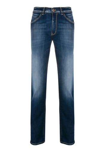 Swing mid-rise slim jeans