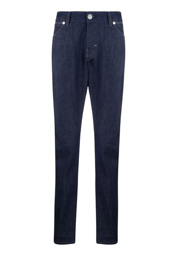 mid-rise slim jeans