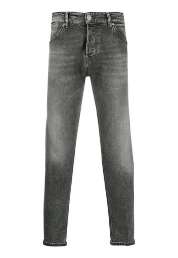 mid-rise skinny jeans