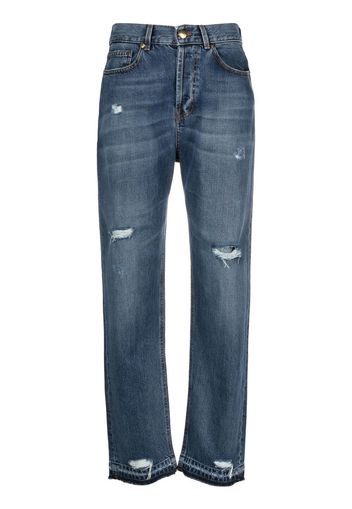 Pt05 Jeans a gamba ampia - Blu