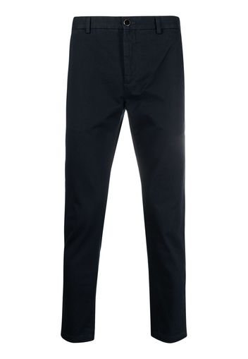 Pt05 slim-cut stretch-cotton chino trousers - Blu