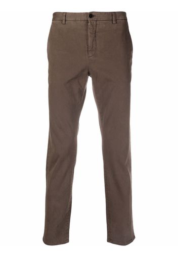 Pt05 slim-fit chino trousers - Marrone