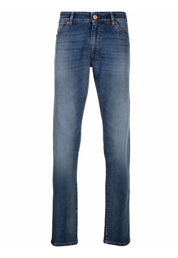 Pt05 straight-leg denim jeans - Blu