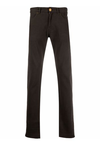 Pt05 mid-rise straight jeans - Marrone