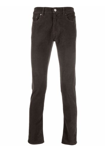 Pt05 corduroy skinny trousers - Marrone