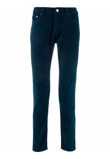 Pt05 corduroy skinny trousers - Blu