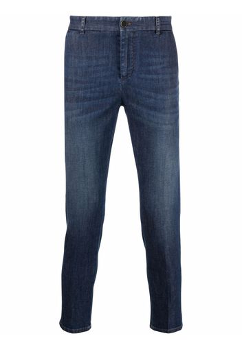 Pt05 mid-rise slim-fit jeans - Blu