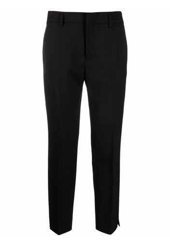 Pt05 cropped straight-leg trousers - Nero