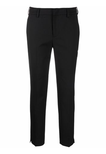 Pt05 slim-fit cropped trousers - Nero