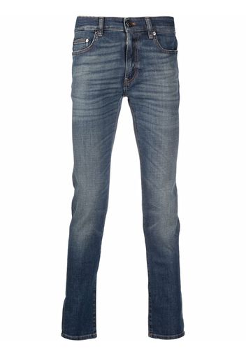 Pt05 mid-rise slim-fit jeans - Blu