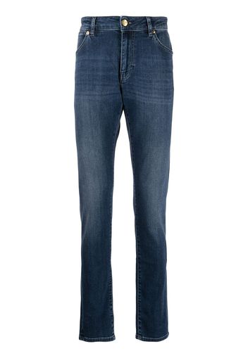 Pt05 mid-rise stretch slim fit jeans - Blu