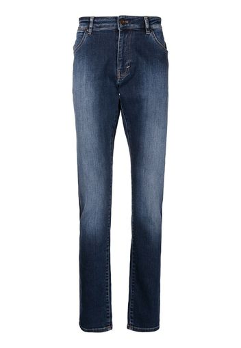 Pt05 Jeans slim a vita media - Blu