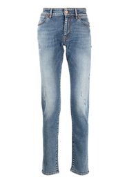 Pt05 low-rise slim fit stretch jeans - Blu