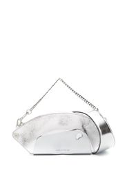 PUBLISHED BY Borsa a spalla con logo inciso - Argento