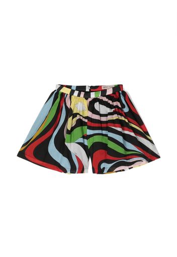 PUCCI Junior graphic-print shorts - Nero