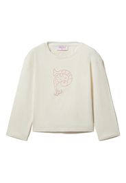 PUCCI Junior logo-print cotton T-shirt - Bianco