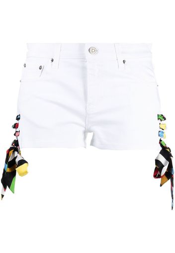 PUCCI side lace-up detail shorts - Bianco