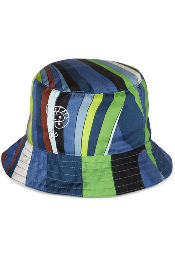 PUCCI Cappello bucket con ricamo - Blu