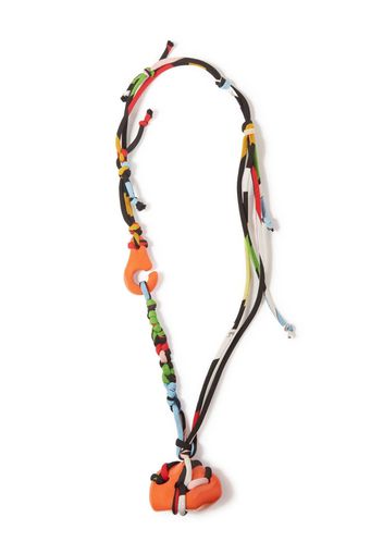 PUCCI graphic-print strap necklace - Multicolore