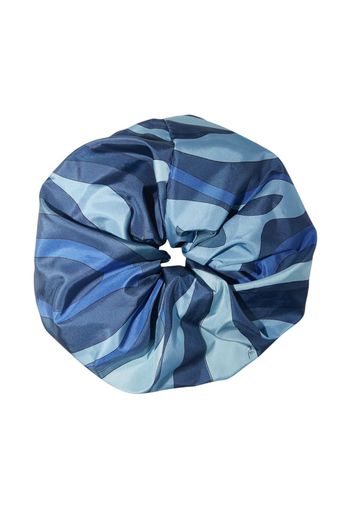 PUCCI Marmo-print hair tie - Blu